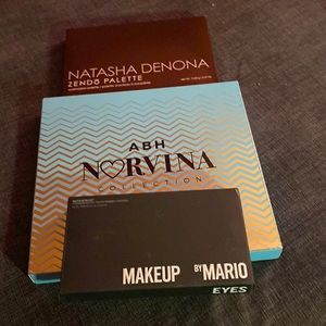 BUNDLE SALE!!! 3 Popular Eyeshadow Palettes; Anastasia NORVINA; NATASHA; MARIO